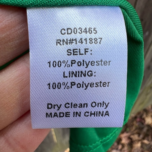 TCEC Dark Emerald Green Ruffle Sleeve Women’s Mini Dress Women’s Small - Picture 7 of 10